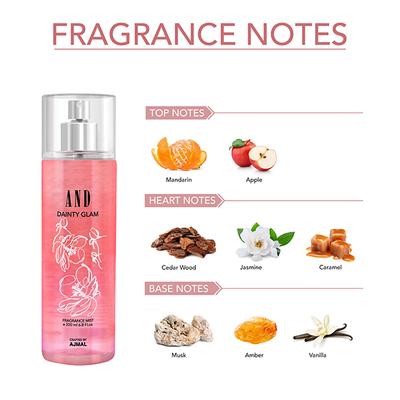 And Dainty Glam Body Mist 200 Ml - Perfumes (Edt/Edp)