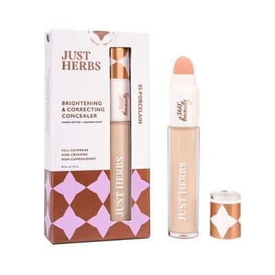 Just Herbs Spot Brightening And Correcting Full Coverage Face Make Up Concealer, Porcelain 6 ml - Concealer