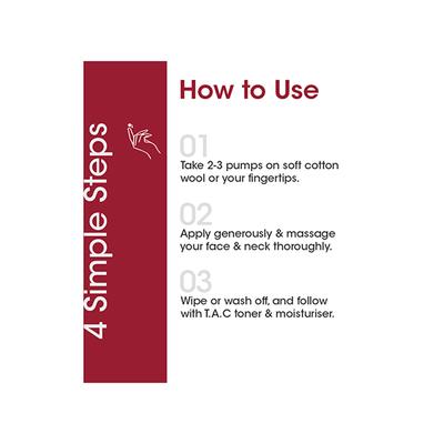 Tac - The Ayurveda Co. Kumkumadi Cleansing Milk for Deep Cleansing and Acne Prone Skin 100 ml - Make Up Removers