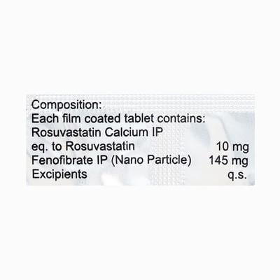 STATPURE F 10 Tablet 10's - High Cholesterol-Dys