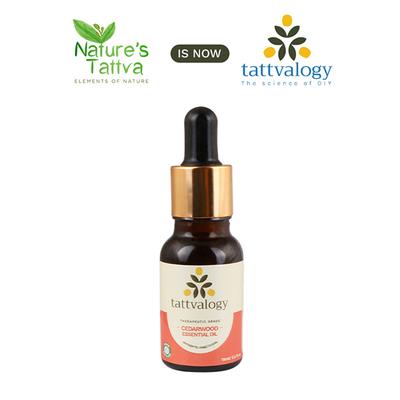 Tattvalogy Cedarwood Essential Oil Therapeutic Grade 15 ml - Essential Oils