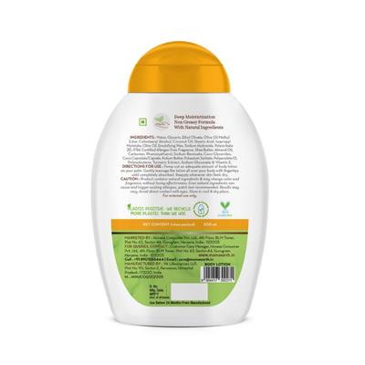 Mamaearth Ubtan Body Lotion with Turmeric & Kokum Butter for Glowing Skin 200 ml - Face Moisturizers
