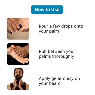 Ustraa Mooch & Beard Oil - Cedarwood & Wheat Germ Oil Woody 35ml - Beard Oil