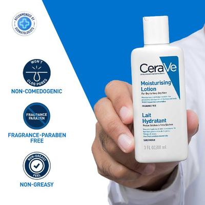 CeraVe Moisturising Lotion For Dry To Very Dry Skin 88 ml - Lotions & Creams