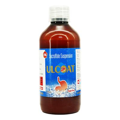 ULCOAT SUGAR FREE Suspension 200ml - Ulcer/Reflux/Flatulence-Aaa
