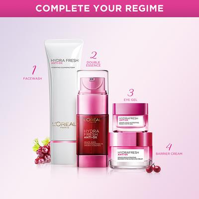 L'Oreal Paris Hydrafresh Anti-Ox Grape Seed Creamy Foam 125 ml - Face Washes