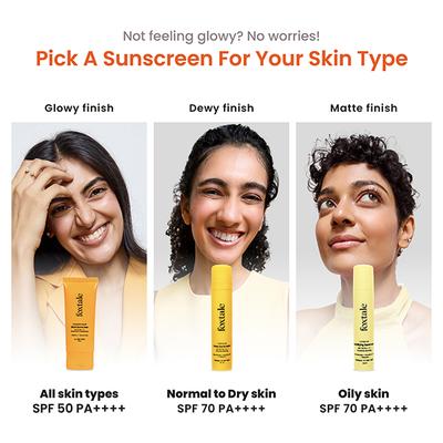 Foxtale Essentials Brightening Spf 50 Sunscreen with Vitamin C and Niacinamide 50 ml - Face Sunscreen