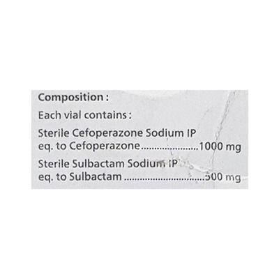 MAGNAZONE 1.5gm Injection 1's - Bacterial Infections-Cep