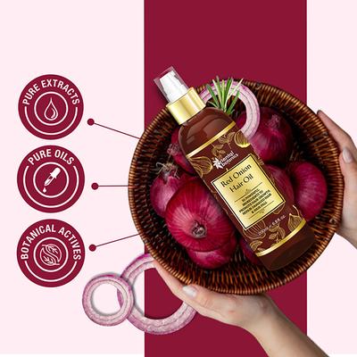 Oriental Botanics Red Onion Hair Oil 200 ml - Hair Oils