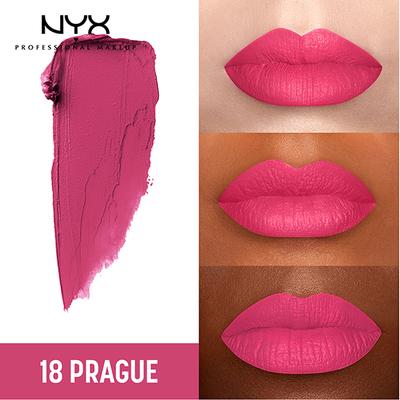 NYX Professional Makeup Soft Matte Lip Cream - Prague 8 ml - Liquid Lipsticks