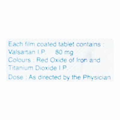 VALZAAR 80mg Tablet 15's - Hypertension-Ang