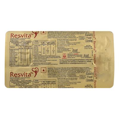 Resvita Capsule 10'S - Supplements-Sup