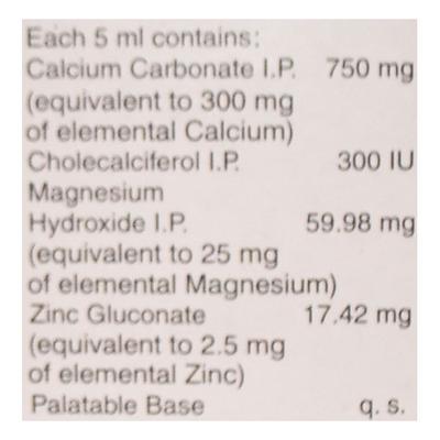 Calcinol D Suspension 200ml - Supplements-Cal