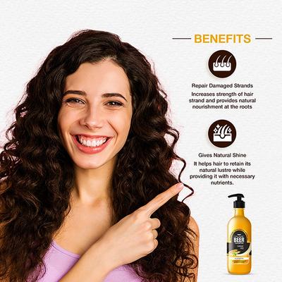 Park Avenue Beer shampoo for Damaged Hair - Talcum Powders