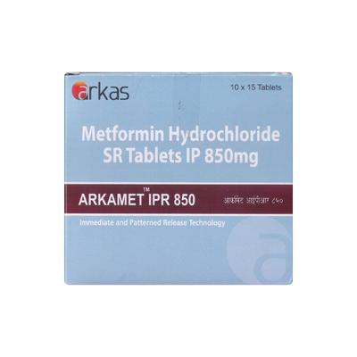 ARKAMET IPR 850 Tablet 15's - Diabetes-Ant