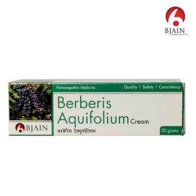 Bjain Berberis Aquifolium Cream 30 gm - Personal Care(Homeopathy)