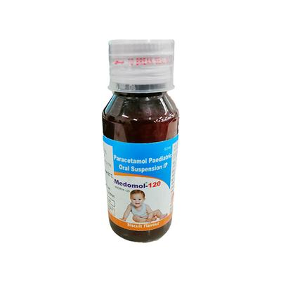 MEDOMOL BISCUIT FLAVOUR 120 Oral Suspension 60ml - Fever-Ana