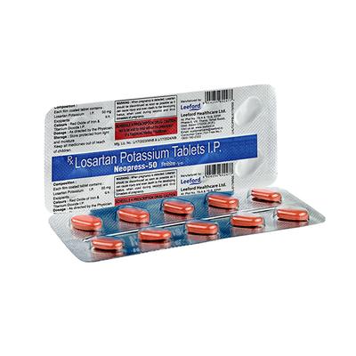 NEOPRESS 50mg Tablet 10's - Hypertension-Ang