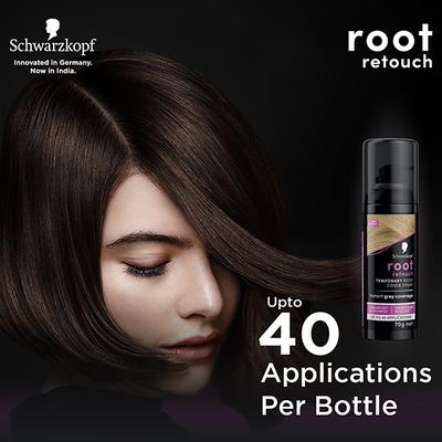 Schwarzkopf Root Retouch Temporary Dark Blonde Root Cover Spray For Instant Grey Coverage 120 ml - Hair Sprays & Mists