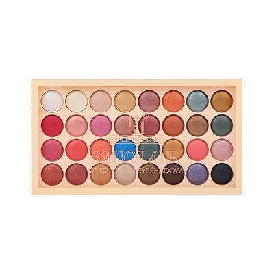 Half N Half 32 Colour Metal Crush Eyeshadows - 01 36gm - Eye Shadow Palettes