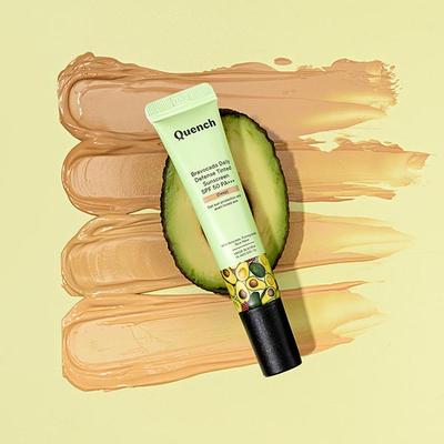 Quench Botanics Bravocado Daily Defense Tinted Sunscreen SPF 50 PA+++ (Deep) 15 ml - Face Sunscreen