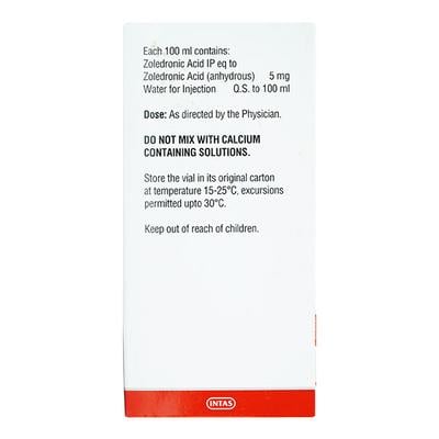 Zolfrac 5mg Injection 1'S - Bone Metabolism-Age