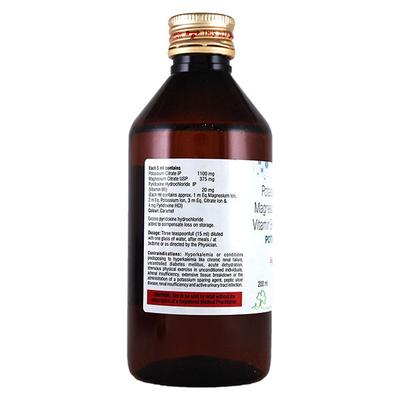 POTRON MB6 DELICIOUS PINEAPPLE FLAVOUR SUGAR FREE Oral Solution 200ml - Kidney Disease/Stones-Oth