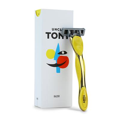 Uncle Tony Shaving Razor - Yellow - Razors & Cartridges