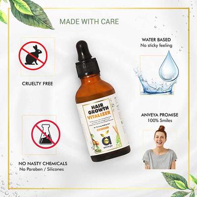 Anveya Hair Growth Vitalizer Serum 50 ml - Hair Serums
