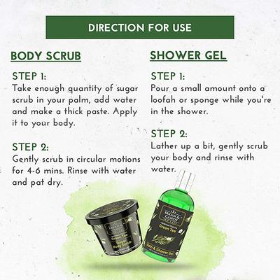 Bryan & Candy Green Tea Small Tub Kit 625ml 4's - Creams/Oils/Lotions