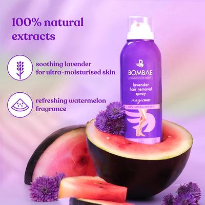 Bombae Lavender Hair Removal Spray 200 gm - Hair Removal Cream