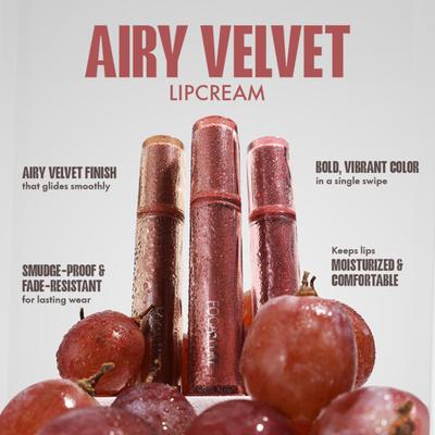 Focallure Airy Velvet Lipcream Nu01 2 gm - Lipsticks