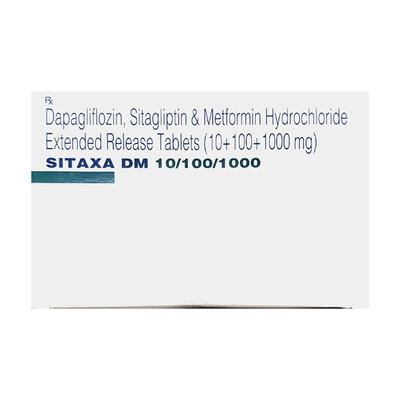 SITAXA DM 10/100/1000 Tablet 10's - Diabetes-Ant