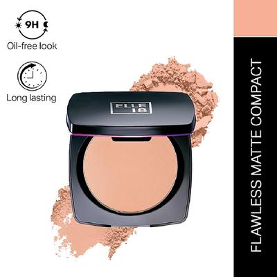 Elle 18 Lasting Glow Compact 3, Shell 9 gm - Compact Powder