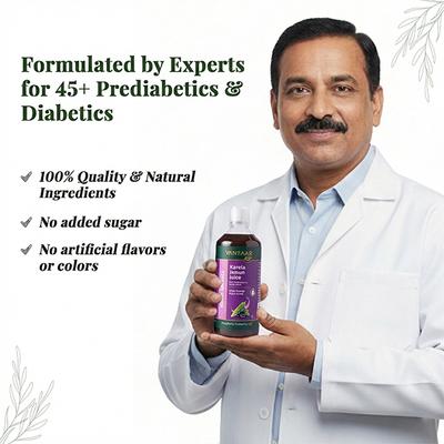 Vansaar Karela & Jamun Juice 1 L - Ayurvedic Juices