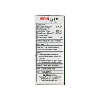 Bidin LS TM Eye Drops 5ml - Glaucoma-Ant