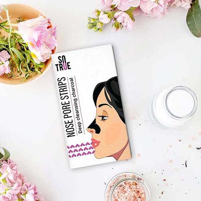 Sotrue Charcoal Nose Pore Deep Cleansing Strips 5's - Face Mask
