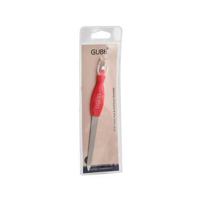 Gubb 2 In 1 Nail File & Cuticle Trimmer Durable Convenient 1's - Nail Care