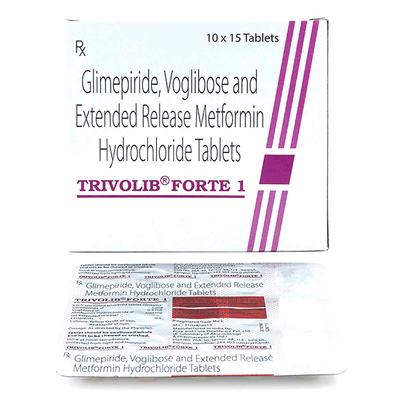 TRIVOLIB FORTE 1 Tablet 15's - Diabetes-Ant