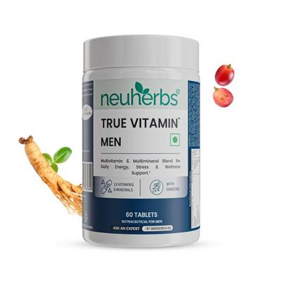 Neuherbs True Vitamin Men Tablets 60's - Multi-Vitamins