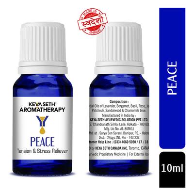 Keya Seth Aromatherapy Peace - Tension & Stress Reliever 10 ml - Essential Oils