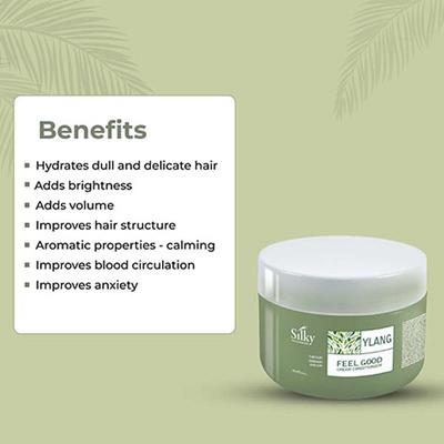 Silky Technobasics Ylang Feel Good Cream Conditioner 1000 ml - Conditioners