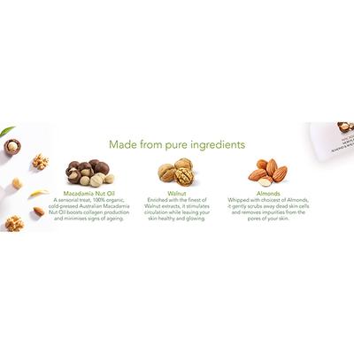 PureSense Almond and Walnut Body Scrub 140ml - Scrubs & Exfoliants