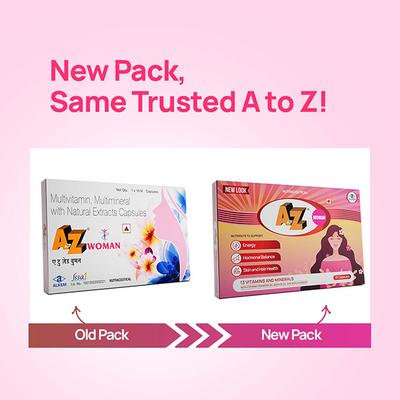 A TO Z Woman Capsule 15'S - Multi-Vitamins