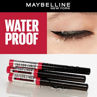 Maybelline New York Tattoo Liner 48H Dip In, Black 2.1ml - Eyeliners