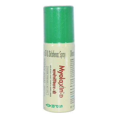 Myolaxin D Spray 35gm - Pain relief-Nsa