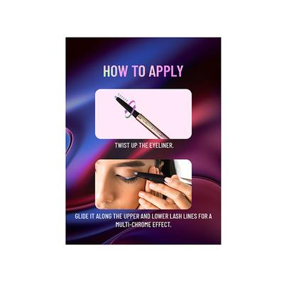 Swiss Beauty Holographic Eyeliner Shade- Nebula 0.2 gm - Eyeliners