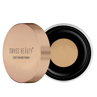 Swiss Beauty Ultra Fine Matte Loose Finish Powder - (Medium Deep) 10 gm - Compact Powder