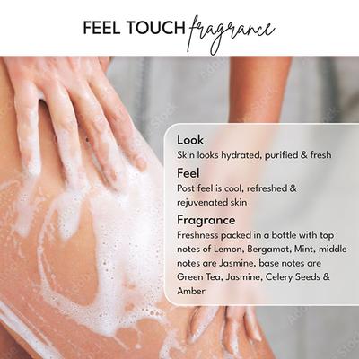 Boho Botanist Body Wash Green Tea & Cactus - Hydrates & Freshens, Sulphate Free Shower Gel 350 ml - Shower Gels & Body Wash