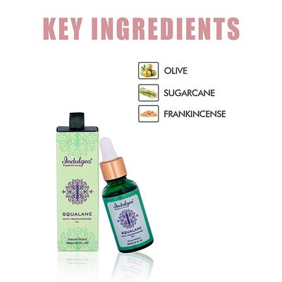 Indulgeo Essentials Squalane with Frankincense Oil Natural Retinol 30ml - Face Oils